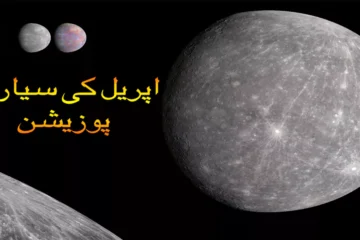 اپریل کی سیاروی پوزیشن